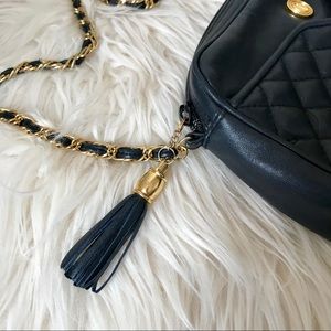 VTG Ganson Quilted Leather Purse